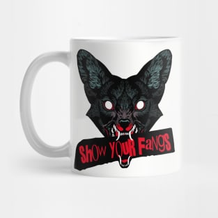 SHOW YOUR FANGS (ANTIFA) Mug